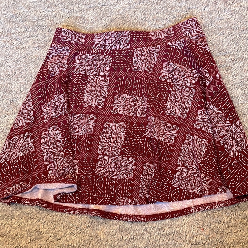 LA Hearts Garnet Skirt • size Medium